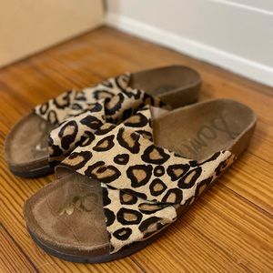 Sam Edelman leopard slides